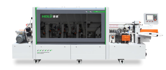 Speed Wood Edge Banding Machine With 0.4-3mm Glue 120mm Edge Length